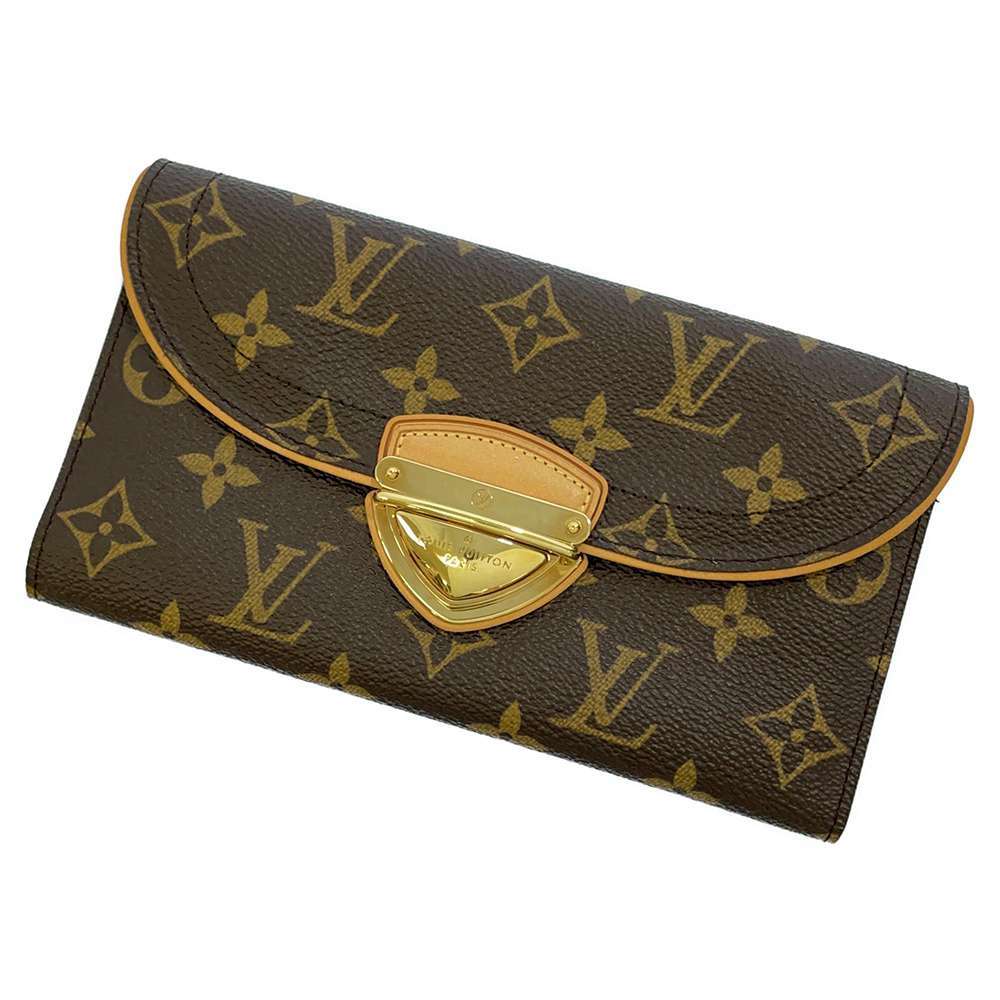 ルイヴィトン 長財布 モノグラム ポルトフォイユ・ウジェニ M60123 LOUIS VUITTON 財布 ブラウン 【安心保証】 