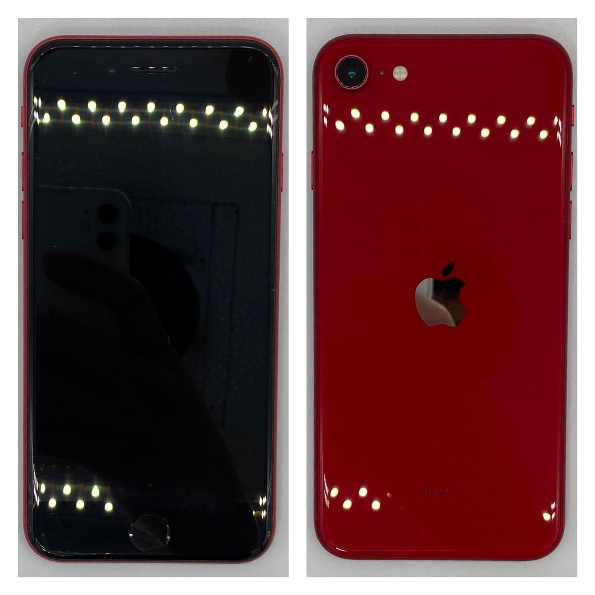 新品電池 iPhone SE2 RED 64 GB SIMフリー 残債なし 本体