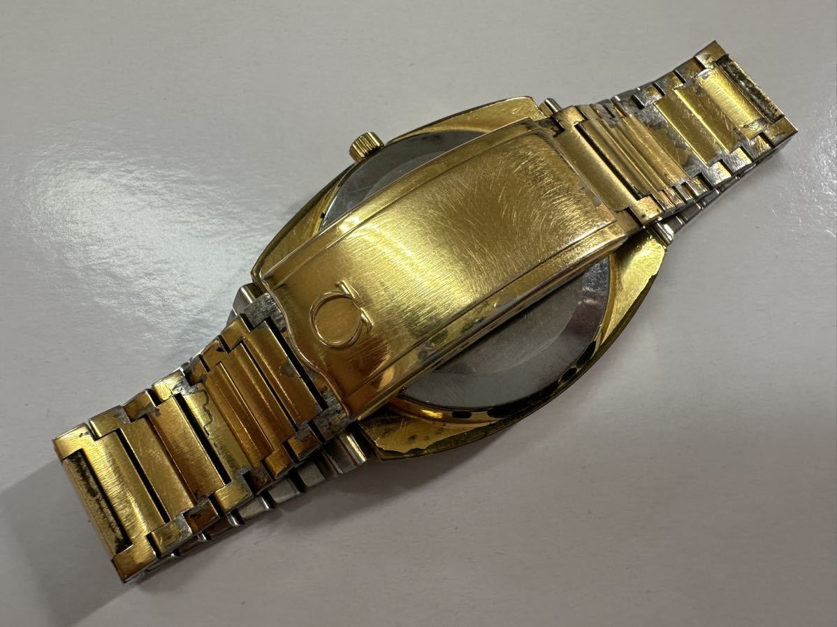 OMEGA Seamaster オメガ シーマスター TVスクリーン 自動巻き automatic 稼働品 1286/249 166 0207 366 0843 cal.1012 稼動品 GOLD 173-1_画像6