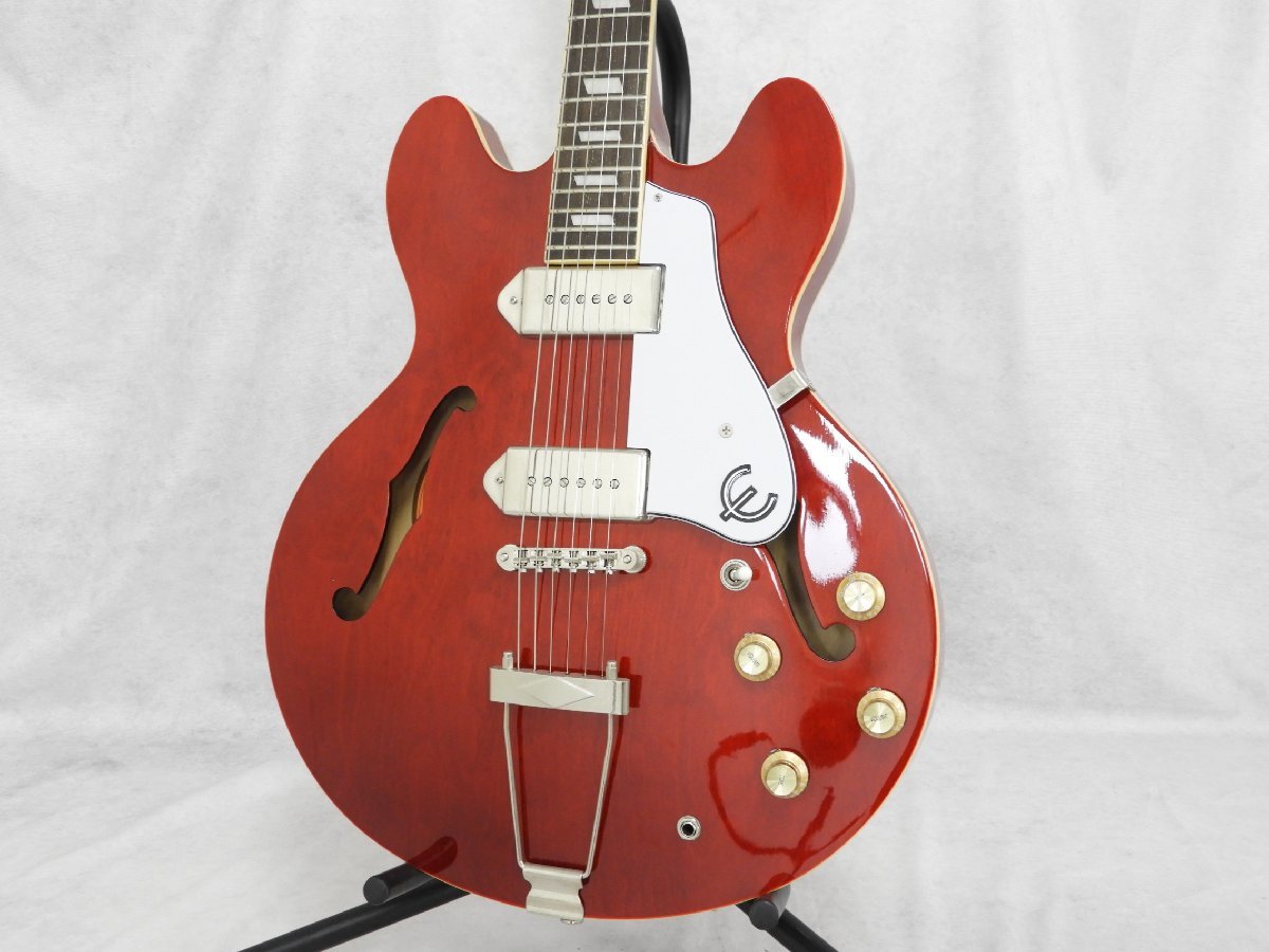 Yahoo!オークション - ☆ Epiphone エピフォン Casino CH エレ...