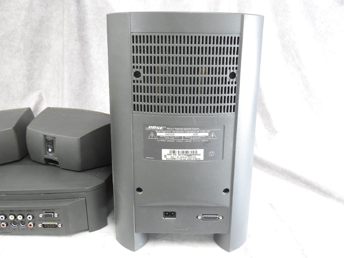 多様な多様なBOSE パワードスピーカーシステム PS3-2-1 スピーカー