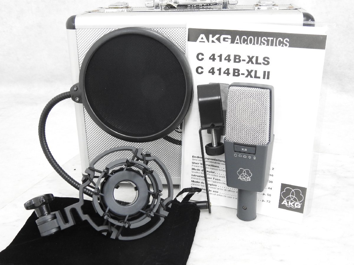 即納!最大半額!】 AKG アーカーゲー C414B XLS コンデンサーマイク