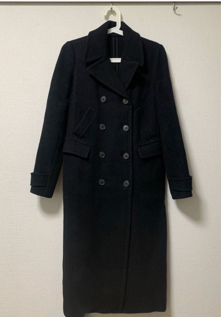 Theoryセオリー ダブルチェスターコート S KENSHON BOLTON COAT ウール