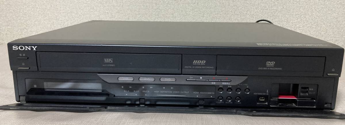 Yahoo!オークション - ソニー RDZ-D60V VHSビデオ一体型DVD Yahoo!オークション - ソニー RDZ-D60V VHSビデオ一体型DVD
