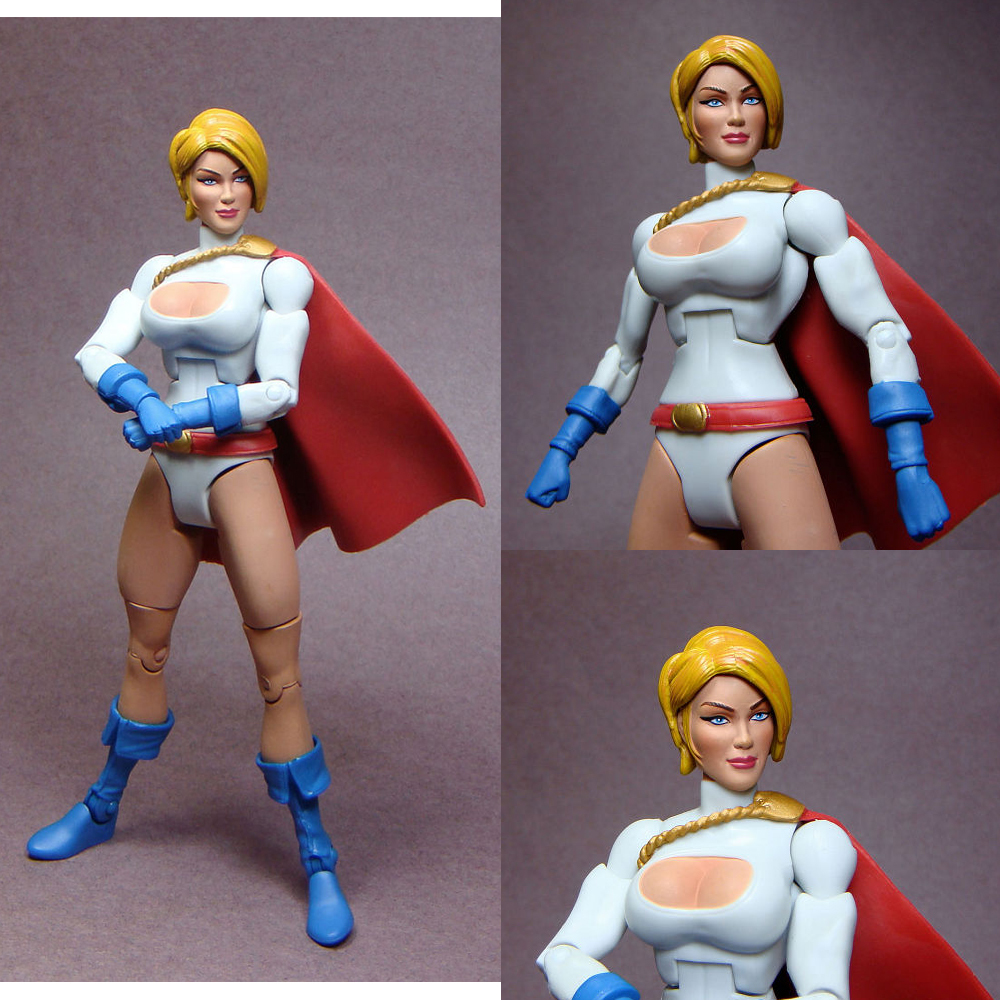 マテル DCUC パワーガール　未使用 極美品 DC Universe Classics Power Girl Mattel マーベルレジェンド DCユニバース クラシックス 2009年