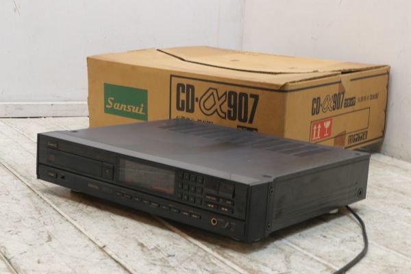 Yahoo!オークション - SANSUI CD-α907 CDプレーヤー 山水 サンス