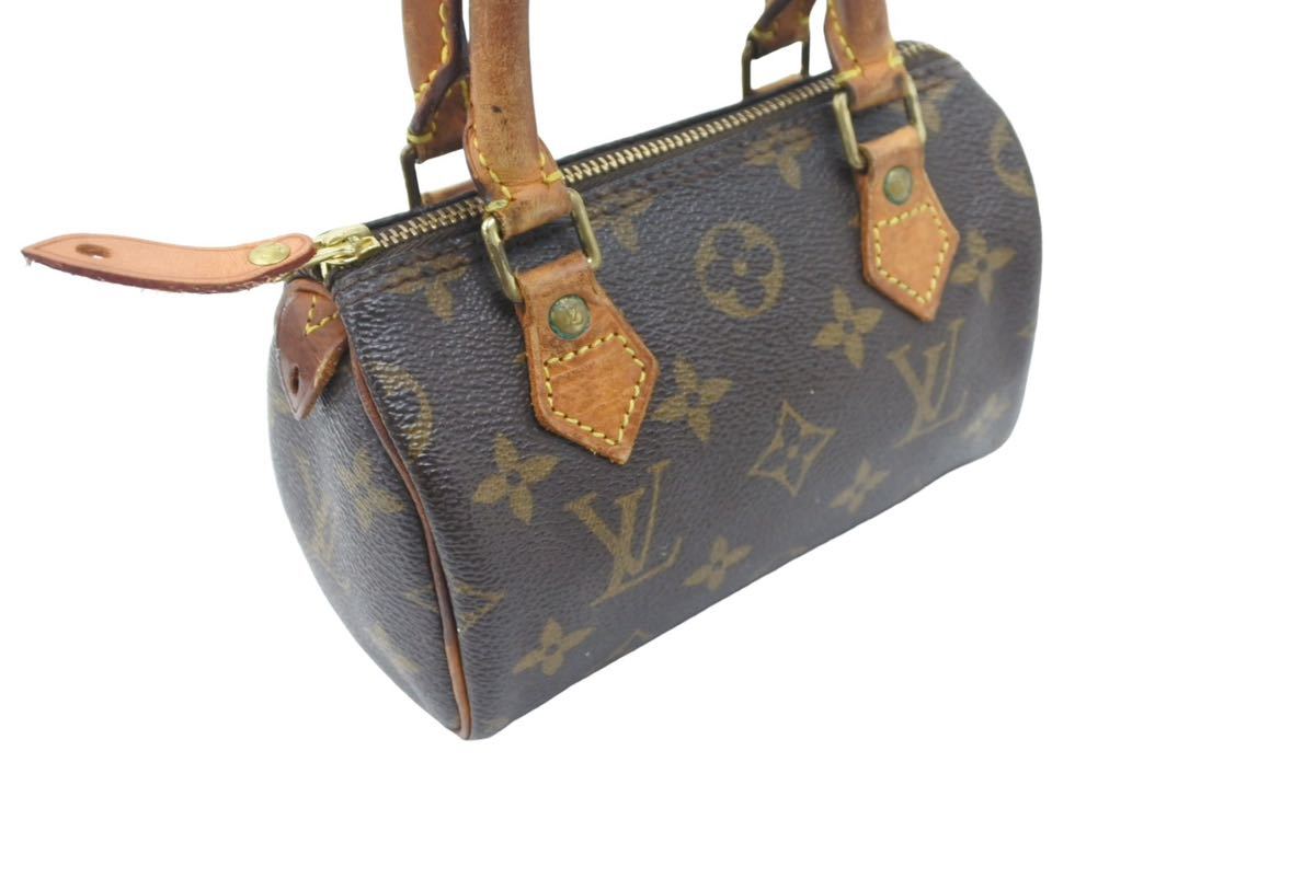 蔵 LOUIS VUITTON ルイヴィトン ミニスピーディ ハンドバッグ