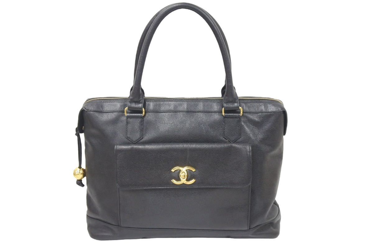 店内全品対象 CHANEL シャネル ココマーク ブリーフケース ビジネス