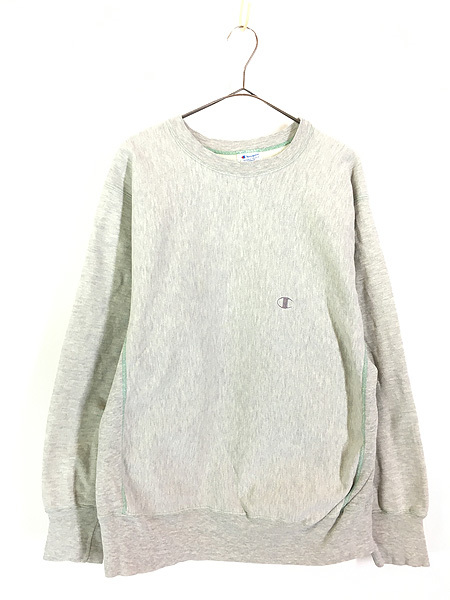 最新作 USA製 80s 古着 Champion 古着 XL グレー スウェット リバース ワンポイント デカ目 Weave Reverse XLサイズ以上 最新作 USA製 80s 古着 Champion 古着 XL グレー スウェット リバース ワンポイント デカ目 Weave Reverse XLサイズ以上