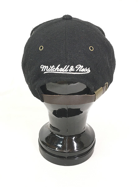 雑貨 古着 Mitchell & Ness 「BROOKLYN」 刺しゅう ウール キャップ 帽子 古着_画像3