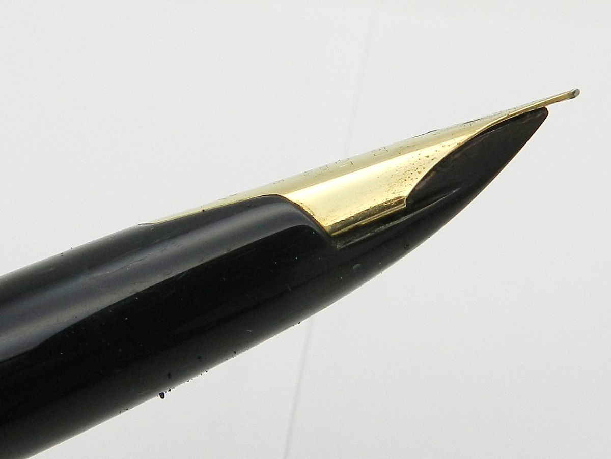 1000円スタート 万年筆 PILOT パイロット シルバーン スターリングシルバー 龍 ネーム刻印入り ペン先18K-750 ケース付き 文房具 12 U229_画像3