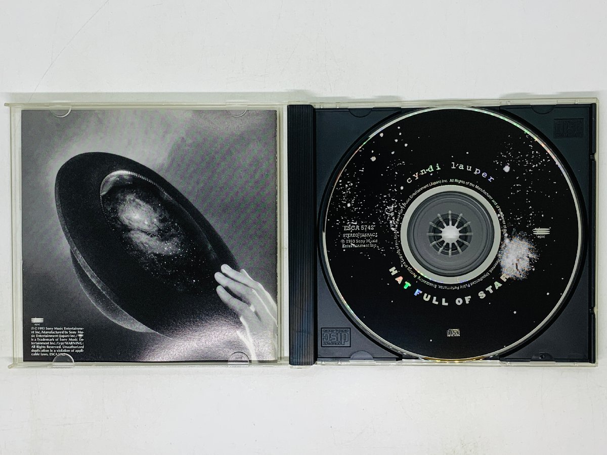 即決CD CYNDI LAUPER / HAT FULL OF STARS / シンディ・ローパー ハット・フル・オブ・スターズ / アルバム Z15_画像3