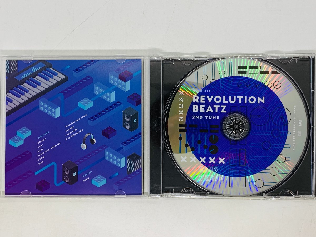 即決CD Revolution BeatZ 2nd tune / 同人 Massive New Krew BlackY lapix Gram USAO 帯付き 激レア G01_画像3
