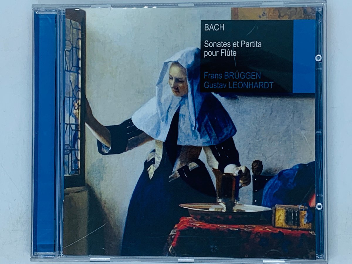 即決CD BACH Sonates et Partita pour flute / Frans BRUGGEN / Gustav LEONHARDT / バッハ クラシック J04の画像1