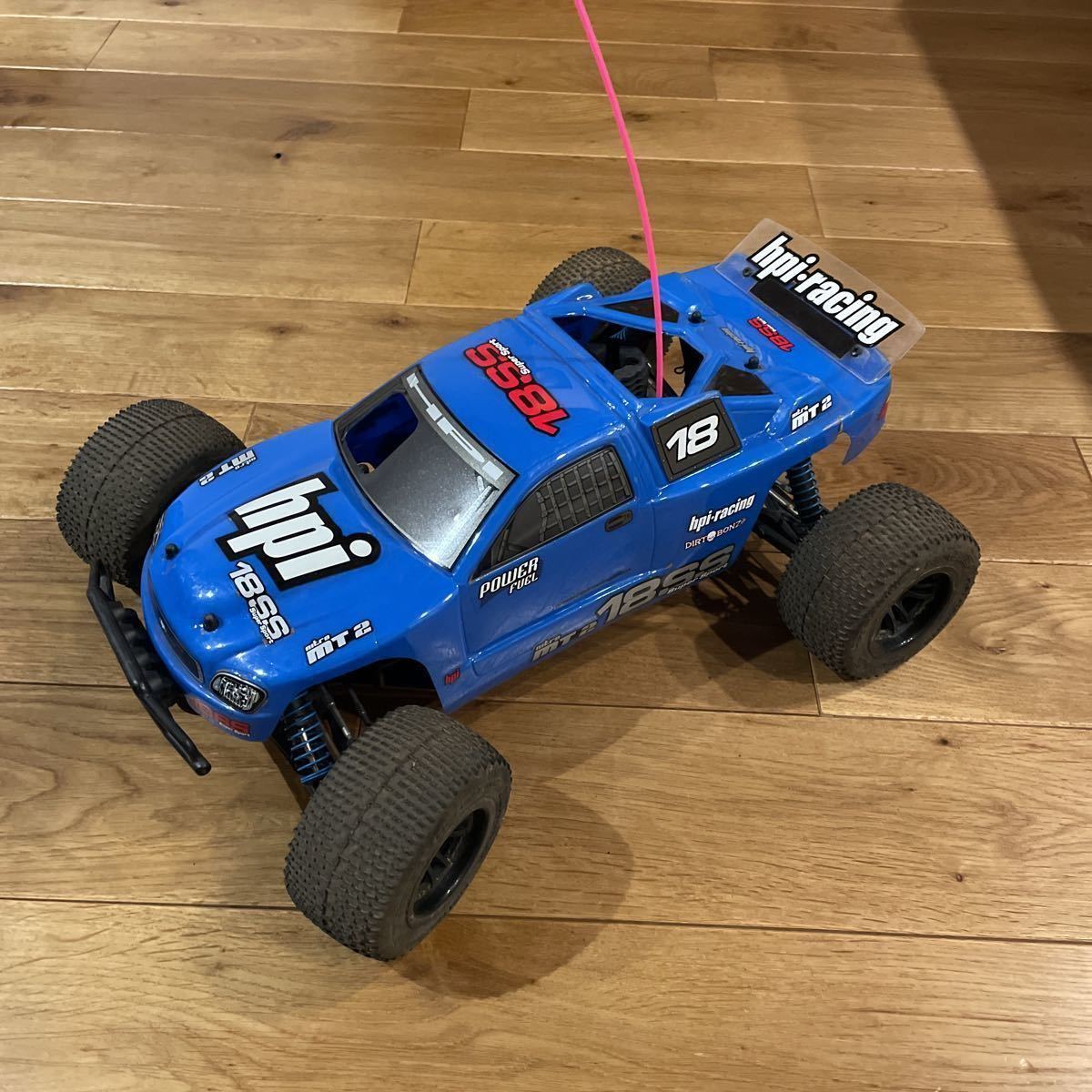 Yahoo!オークション - エンジンカー hpi-racing Nitro MT2 1...