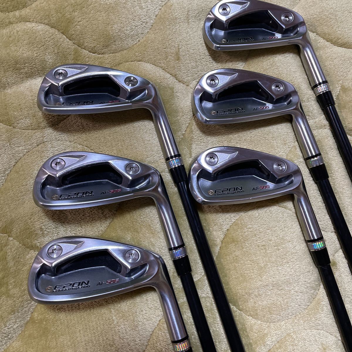 代引き人気 エポン(EPON)AF506アイアン6本(6~AW)セット エポンAF506