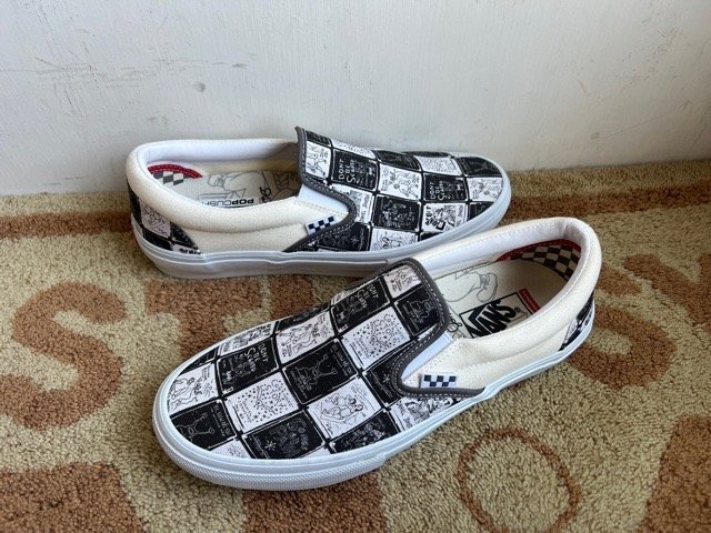 バンズ ダニエル・ジョンストン スリッポン 29cm SKATE Pro VANS DANIEL JOHNSTON_画像1