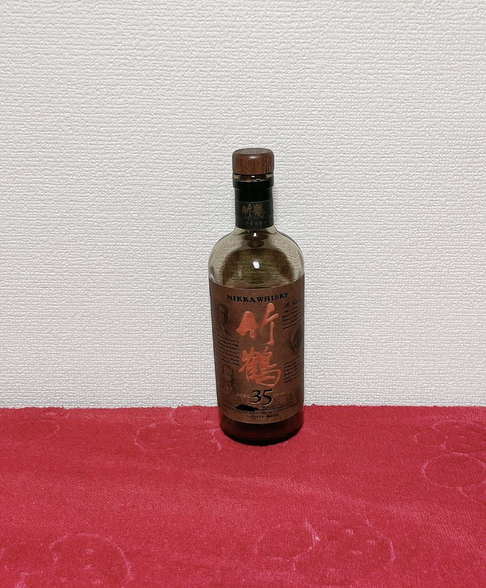 ニツカウイスキー竹鶴35年 空瓶 食品、飲料 飲料 ウイスキー
