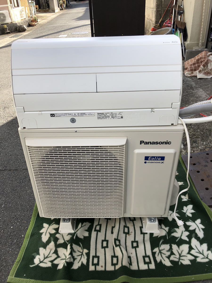Panasonic ルームエアコン CS-X639C2-W 禁煙環境 単相200V 2019年製 主