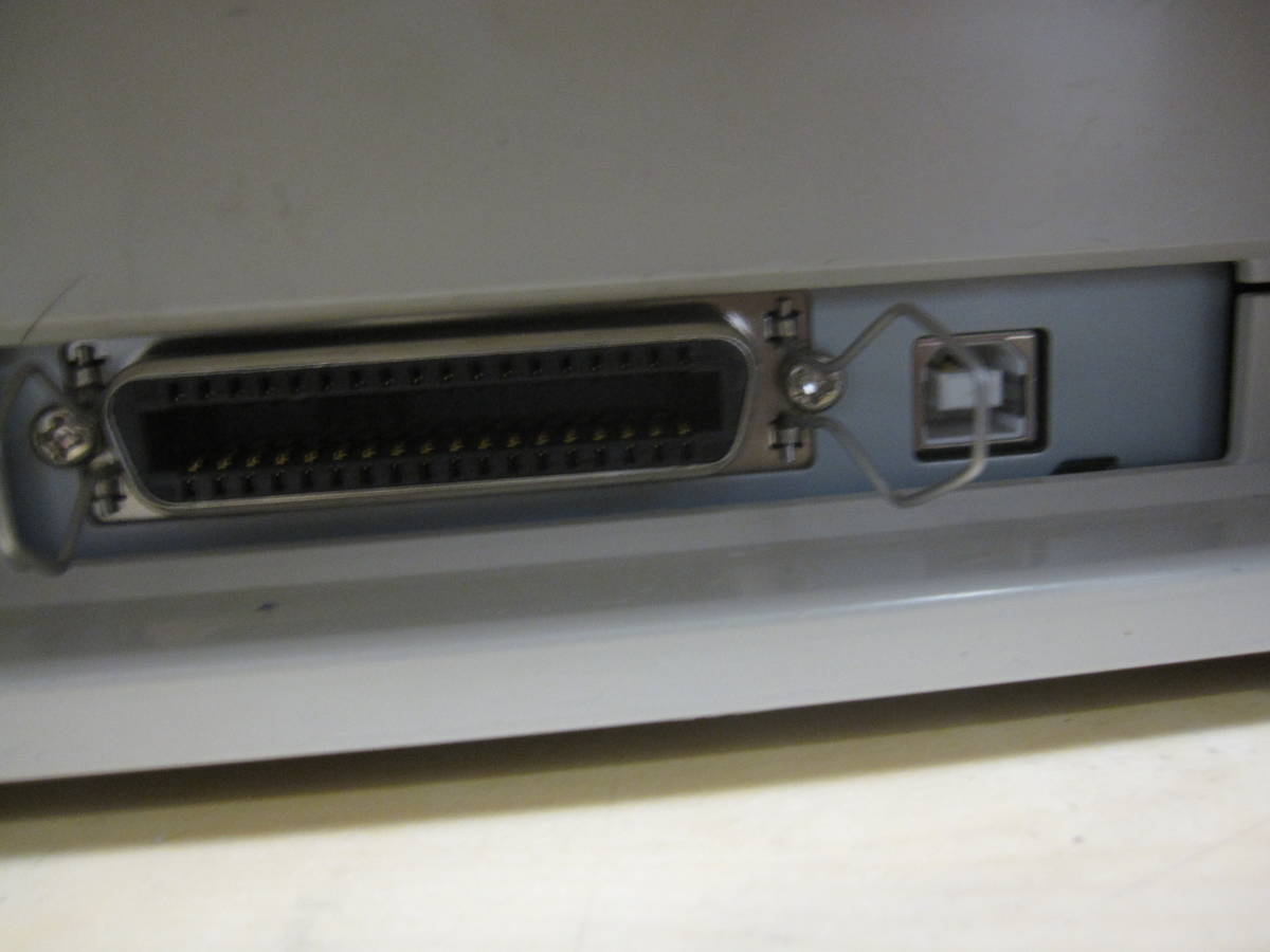 (OKI 8480SU-R OEM機)日立ドットプリンター PC-PD4081A 動作品 ドット抜けなし 伝票印刷にの画像8