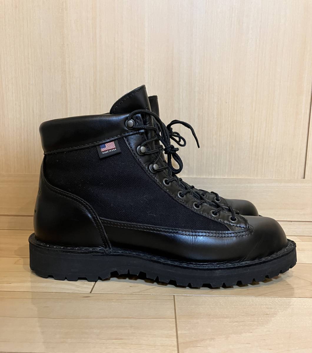 美品USA】Danner ダナーライト 31400X US8.5 黒-
