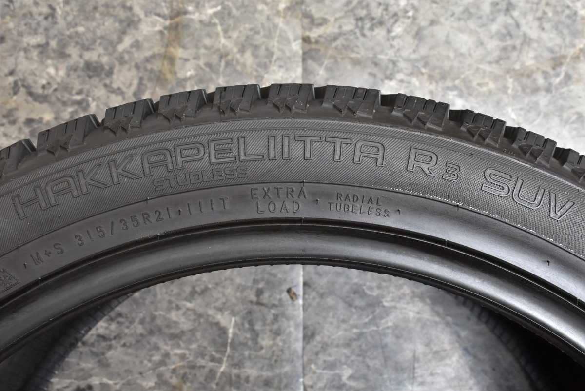 [2021 year made super spew groove ] Nokia n is kapelitaR3 SUV 315/35R21 studdless tires 2 pcs set Cayenne BMW X5 G05 X5M F95 X6 G06