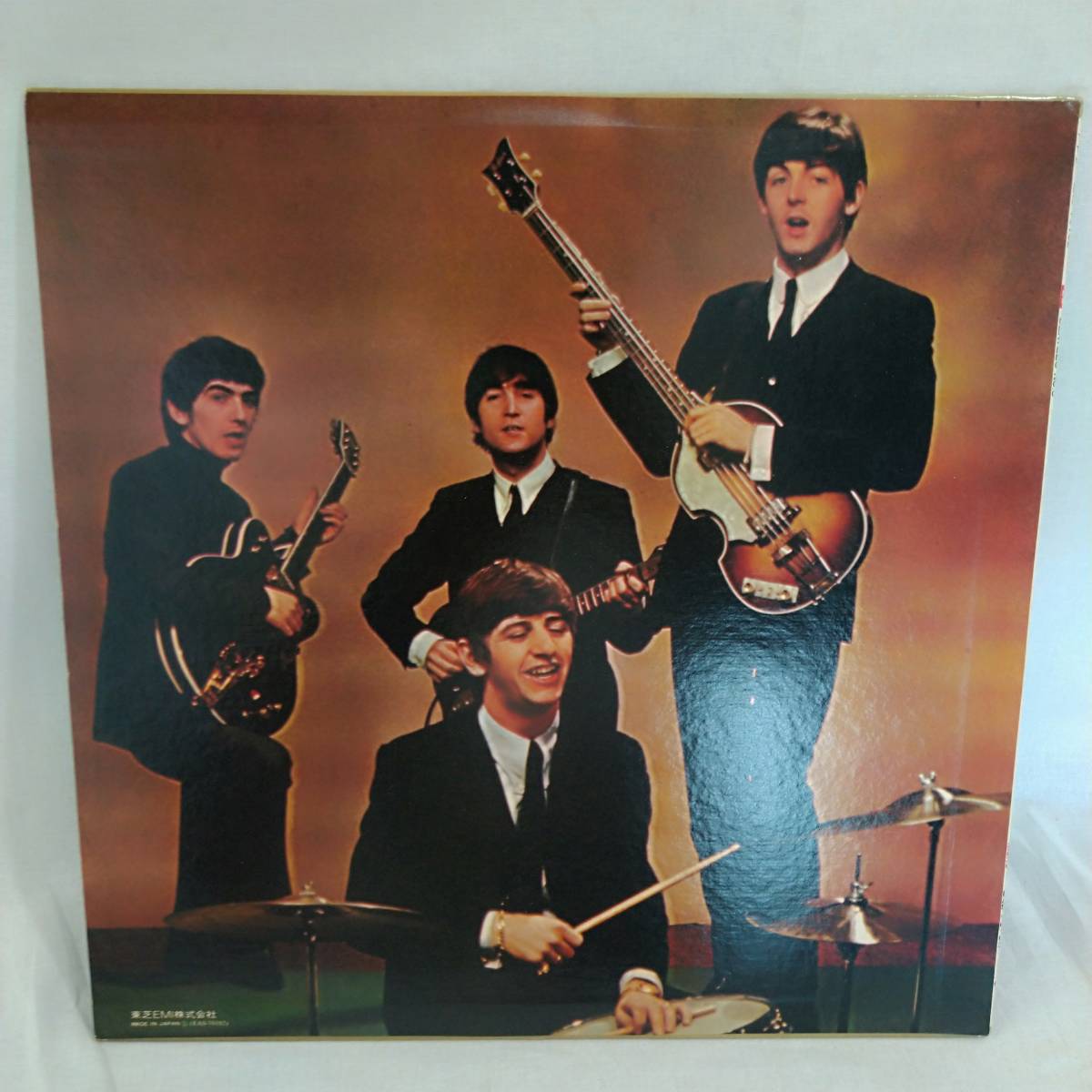【希少】The Beatles ビートルズ Beatles No. 5 Apple Records EAS-70102【LP レコード 洋楽 ロック マージビート 貴重 レア】の画像3