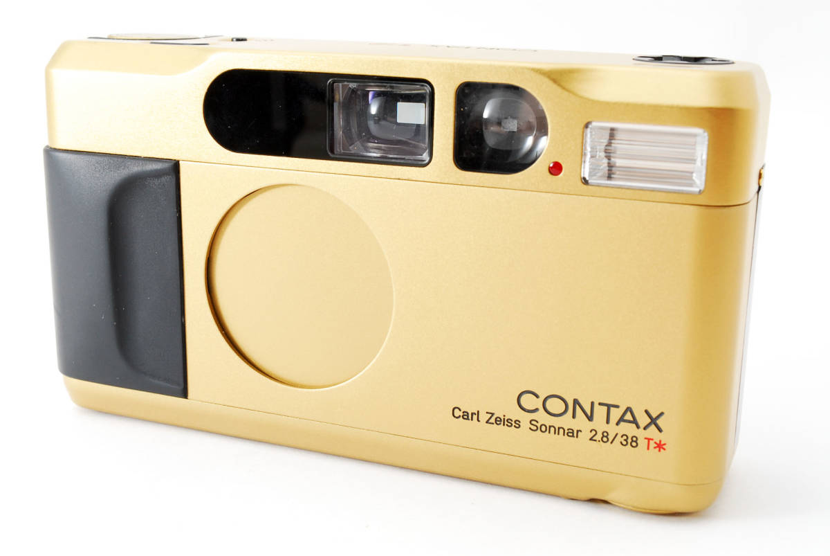 ★In mint condition 外観新品同様品★ CONTAX コンタックス T2 ゴールド CARL ZEISS SONNAR 38mm F2.8 T コンパクトカメラ フィルムカメラの画像1