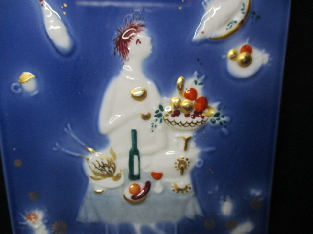 MEISSEN マイセン○HEINZ WERNER ハインツ・ヴェルナー 陶板画