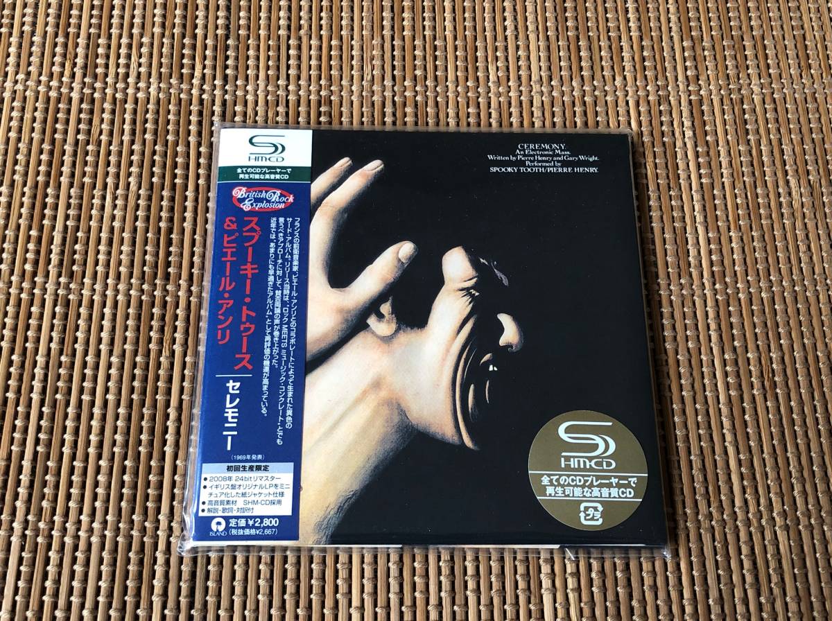 スプーキー・トゥース&ピエール・アンリ/セレモニー SHM-CD 紙ジャケ紙ジャケット Spooky Tooth Pierre Henry