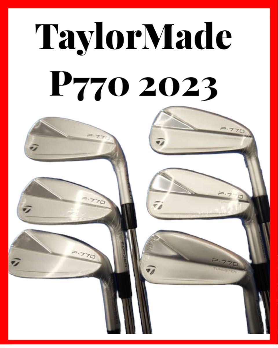 TaylorMade P770 2023 アイアン 5-P 6本セット Dynamic Gold EX TOUR