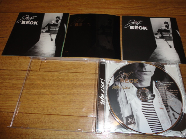 ♪ステッカー付き♪Jeff Beck (ジェフ・ベック) Who Else!♪ 国内盤 オールスター感謝祭 マラソン What Mama Said フー・エルス! ESCA7437_画像3