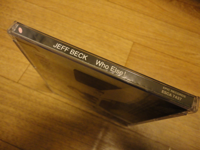 ♪ステッカー付き♪Jeff Beck (ジェフ・ベック) Who Else!♪ 国内盤 オールスター感謝祭 マラソン What Mama Said フー・エルス! ESCA7437_画像5