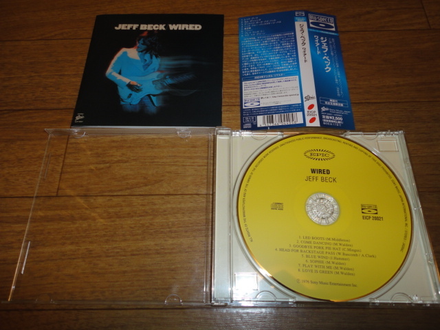 !Blu-spec CD!Jeff Beck ( Джеф * Beck ) Wired! записано в Японии совершенно производство ограничение запись Wired EICP20021 блюз pekCD