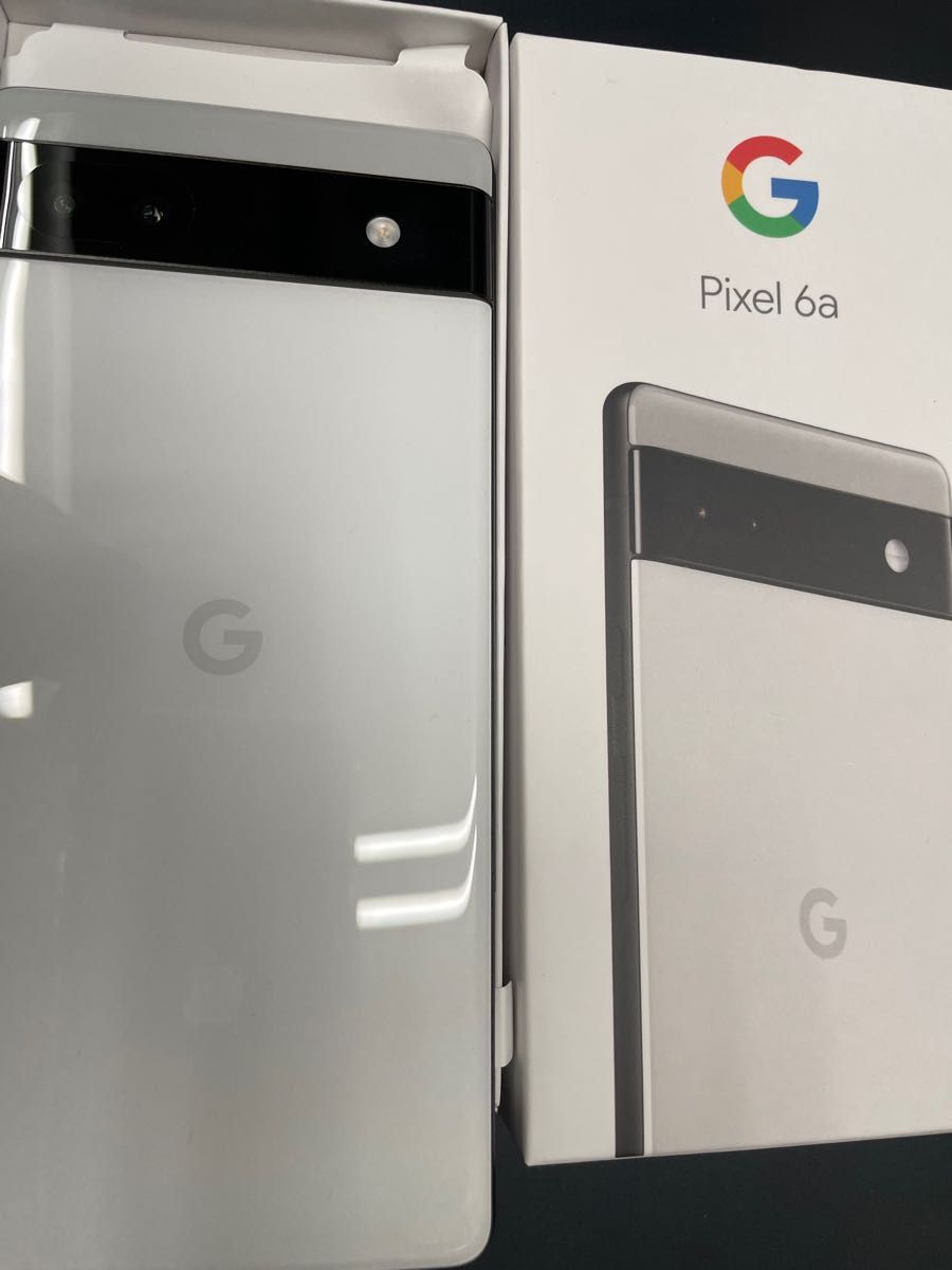 超美品】Google Pixel 6a ホワイト Chalk 128GB SIMフリー spigen