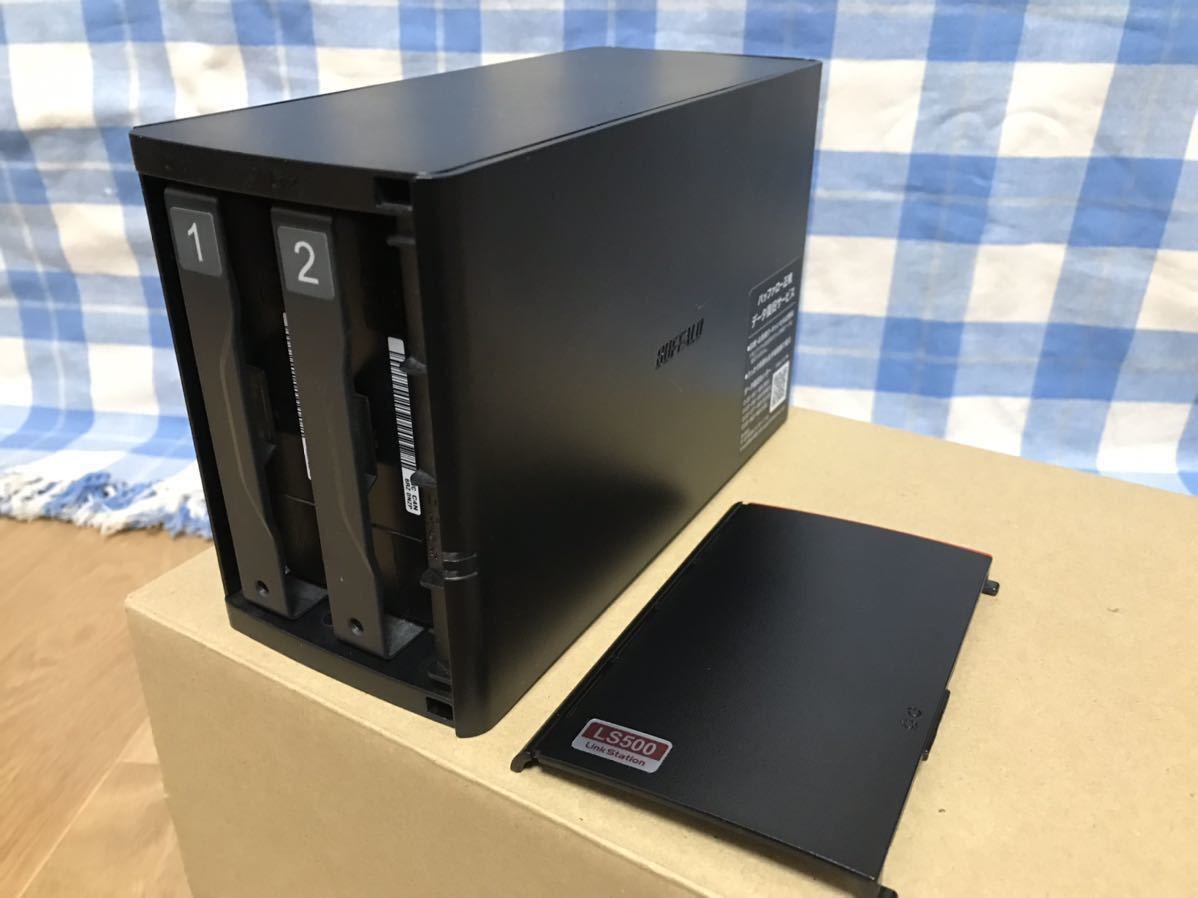 新品?正規品 BUFFALO NAS スマホ タブレット PC対応 ネットワークHDD 8TB BLACK LS520D0802G 
