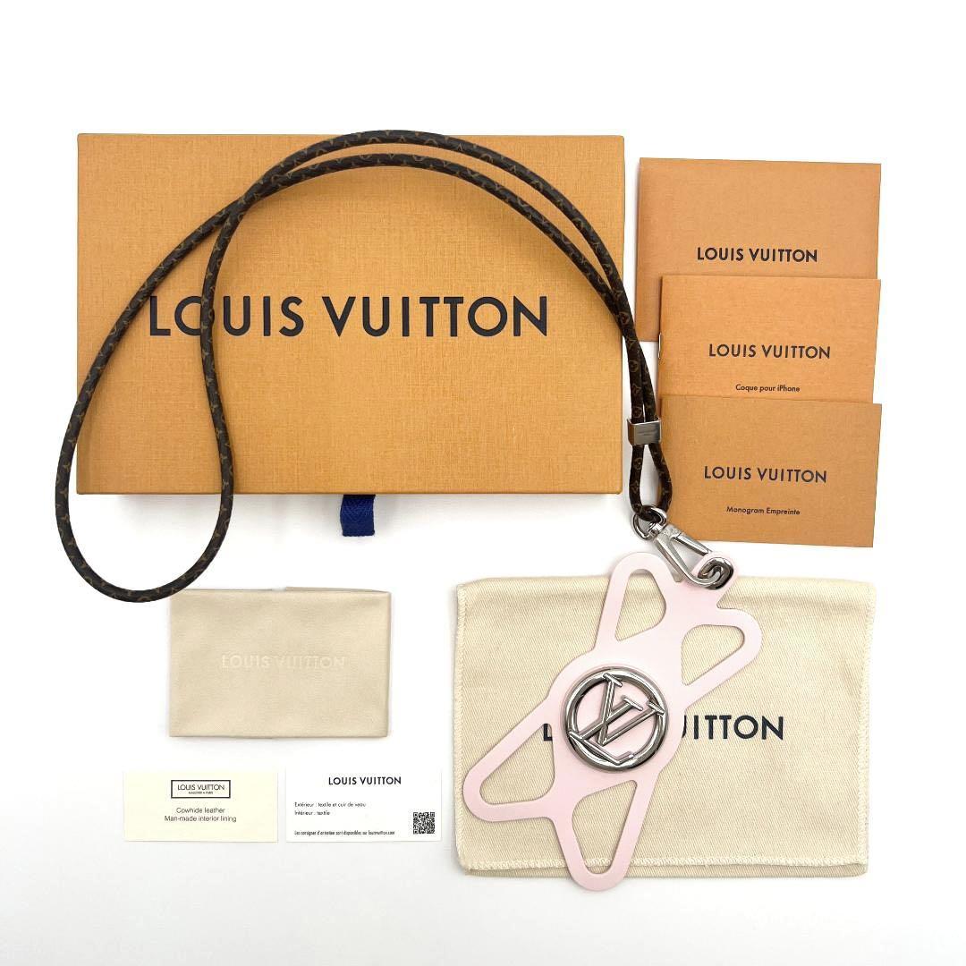 LOUIS VUITTON Phone Holder Louise Smart phone Case M68961