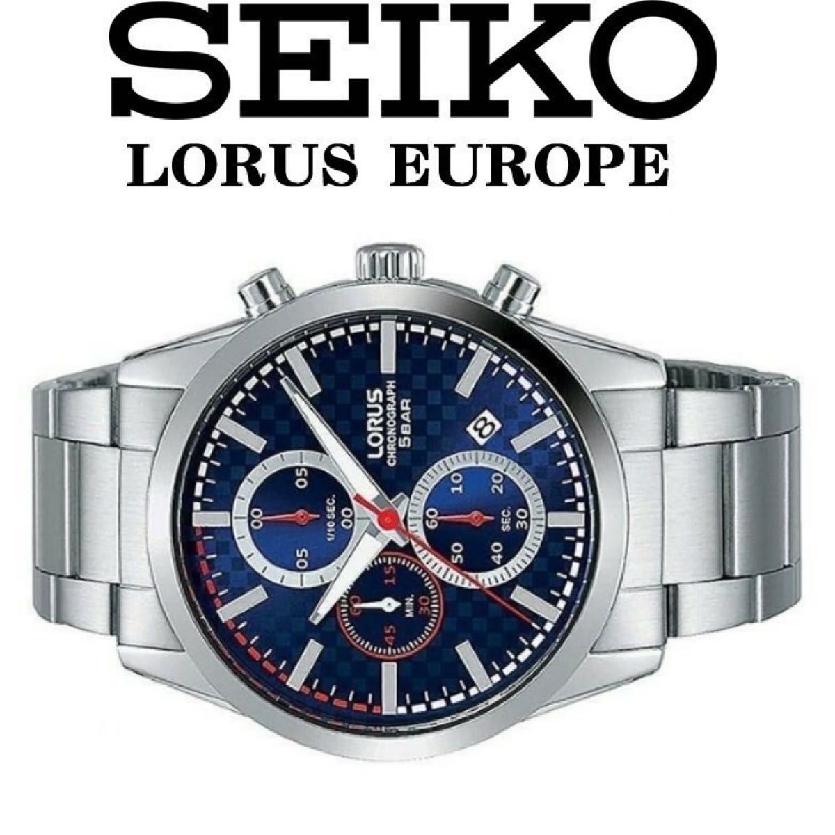 ★ 激レア ★ 日本未発売 セイコー LORUS ローラス 腕時計 クロノグラフ SEIKO ヨーロッパ逆輸入 正規品 即日発送