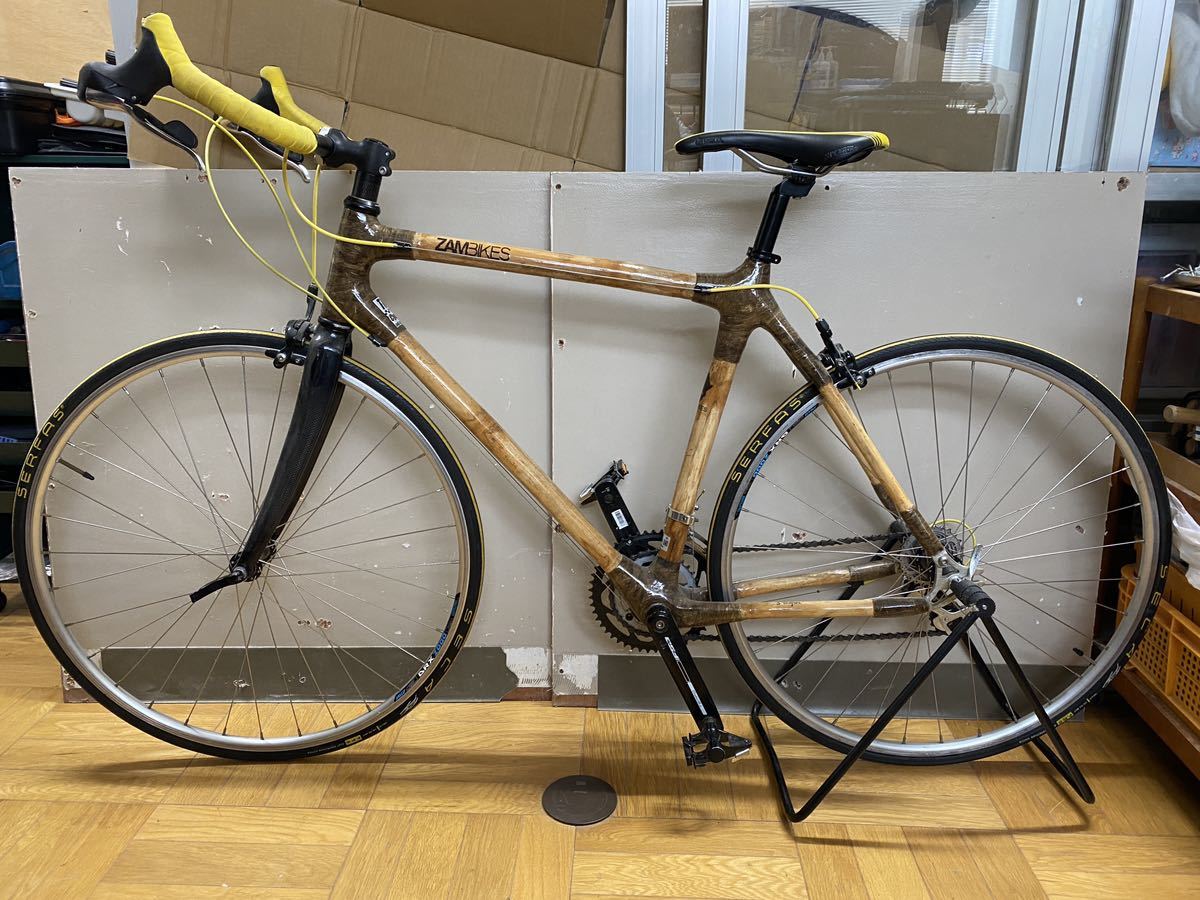 Yahoo!オークション - 希少ZAMBIKE ザンビア ロードバイク Yahoo!オークション - 希少ZAMBIKE ザンビア ロードバイク