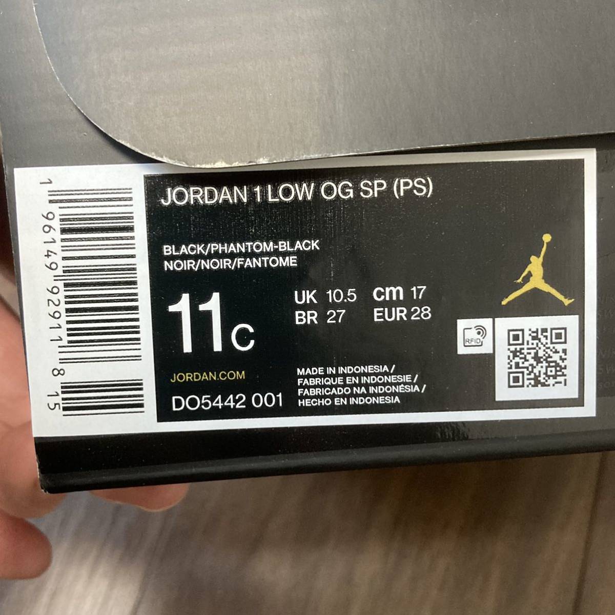  free shipping 17cm Nike Travis Scott Air Jordan 1 Low Nike air Jordan one OG PS baby Kids BABY KIDS tiger vi s Scott 