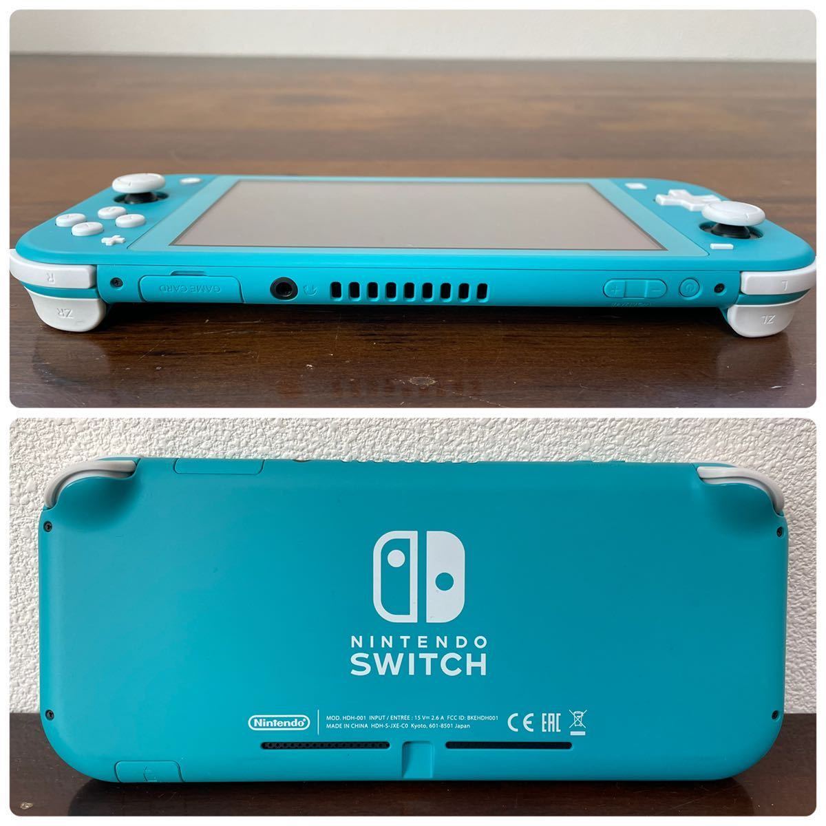 Nintendo switch Lite 本体 ターコイズ ケース付 テレビゲーム 家庭用 