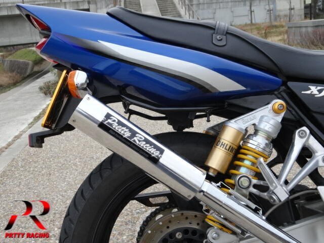 楽天カード分割】 YAMAHA XJR400 RH02 分割式 42.7π PRETTY管 マフラー