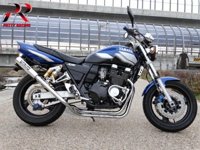 楽天カード分割】 YAMAHA XJR400 RH02 分割式 42.7π PRETTY管 マフラー