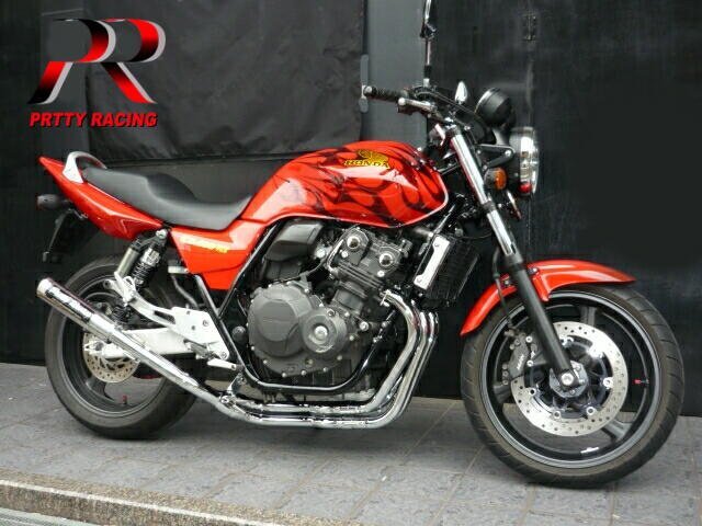 HONDA CB400SF NC42 REVO 分割式 42.7π 【改2】 PRETTY管 マフラー_画像2