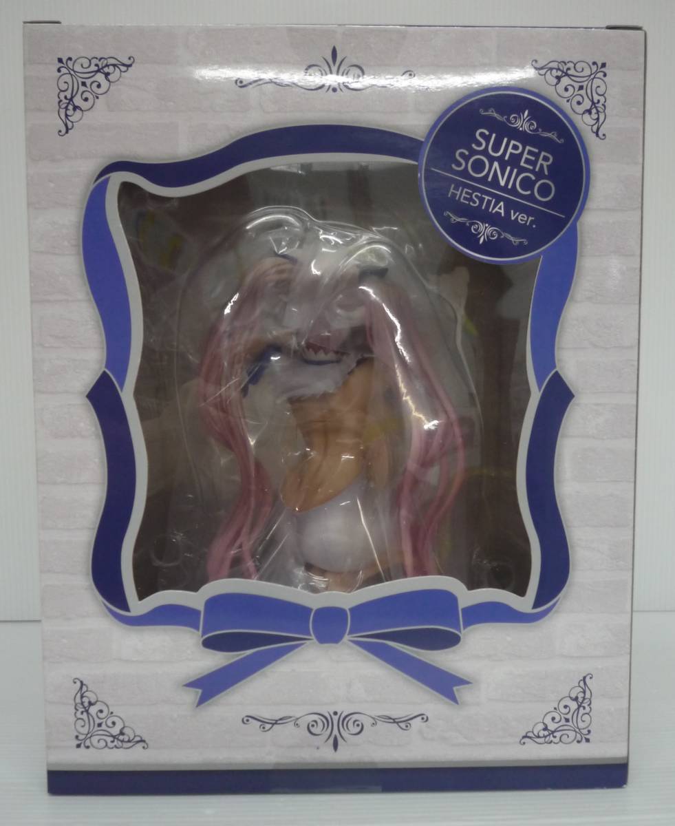 【未開封】[初回特典付き] すーぱーそに子 ヘスティアver.「すーぱーそに子×ダンまち」1/7 PVC＆ABS製塗装済み完成品【箱やや傷み擦れ有】