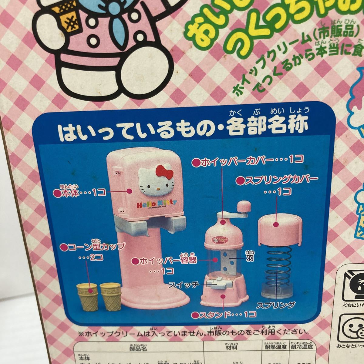 Σ☆レア品☆3個SET☆新品未使用品☆TAKARA☆ HELLO KITTY☆プチクッキーパーティ☆ソフトクリームパーティ☆ミックスジュースパーティ_画像8