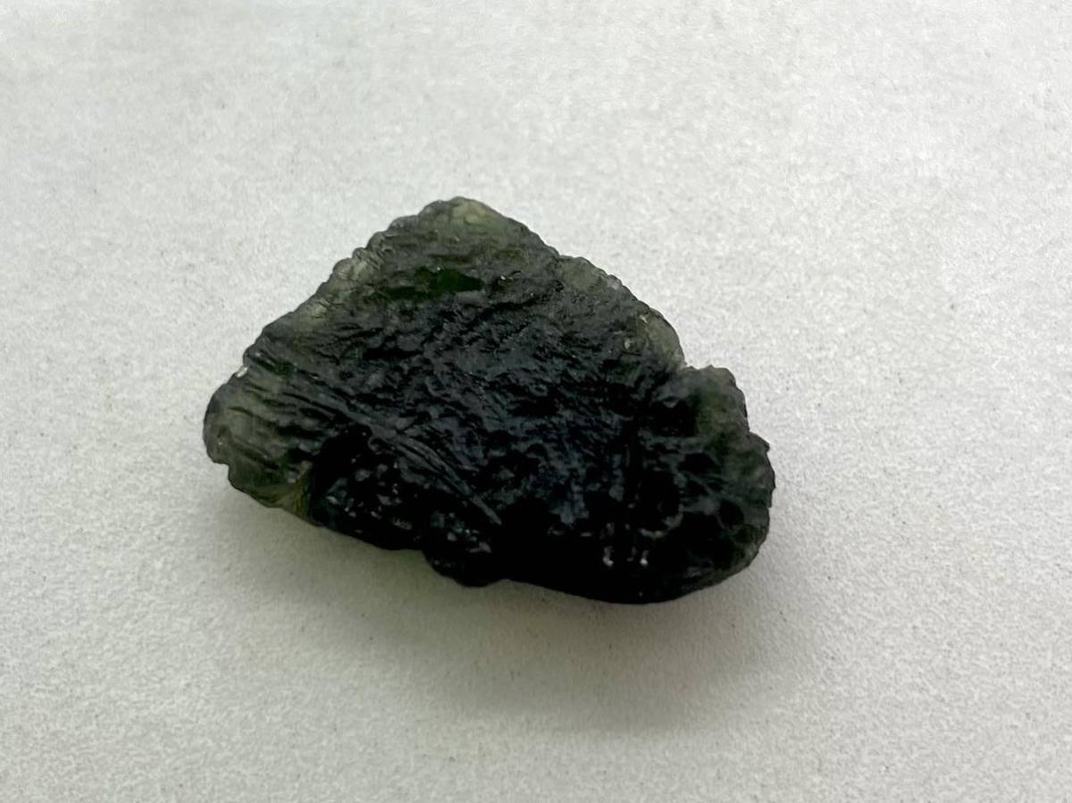貴重 ３個セット モルダバイト原石 ルース 隕石 モルダウ石 標本 Moldavite の画像7
