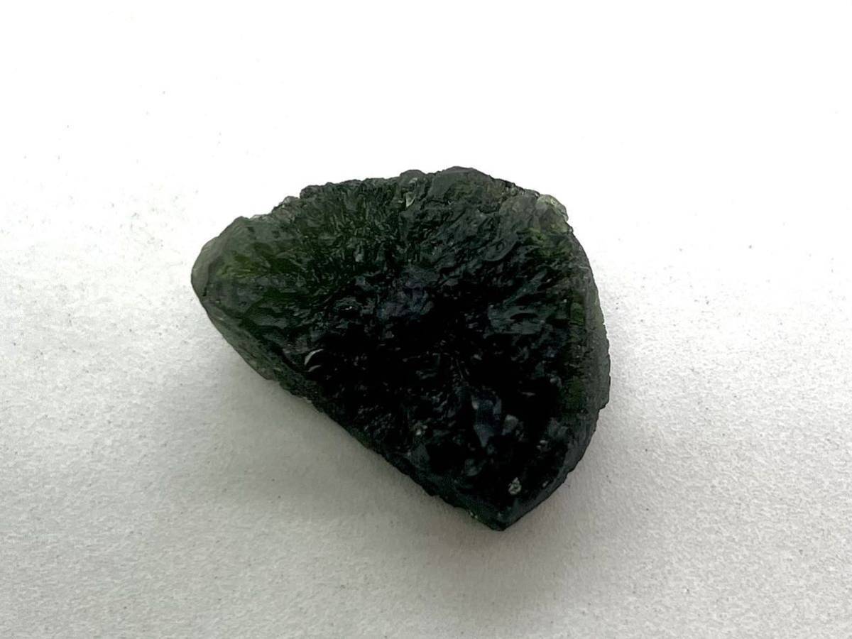 貴重 ３個セット モルダバイト原石 ルース 隕石 モルダウ石 標本 Moldavite の画像5