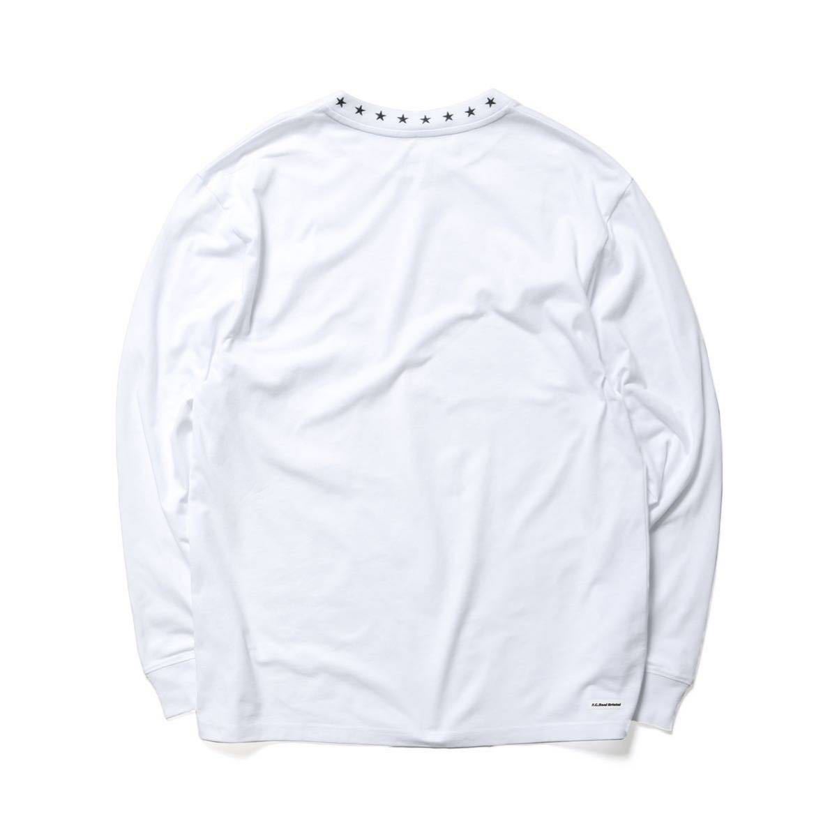 ヤフオク! - FCRB 22AW L/S RIBBED EMBROIDERED TEE サイズ L