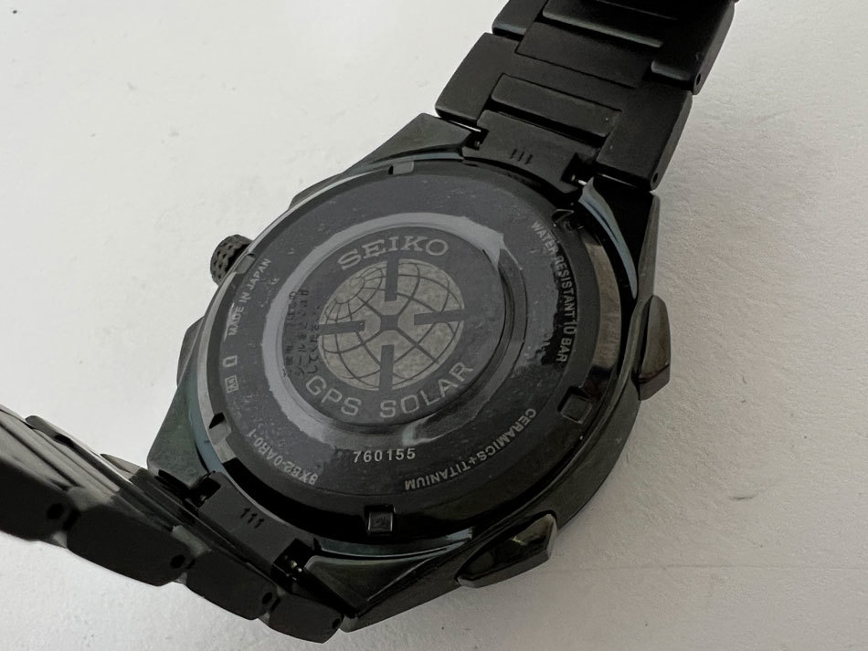 SEIKO セイコー ASTRON アストロン エグゼクティブライン メンズウォッチ 腕時計 ソーラーGPS ブラック SBXB131  8X82-0AR0